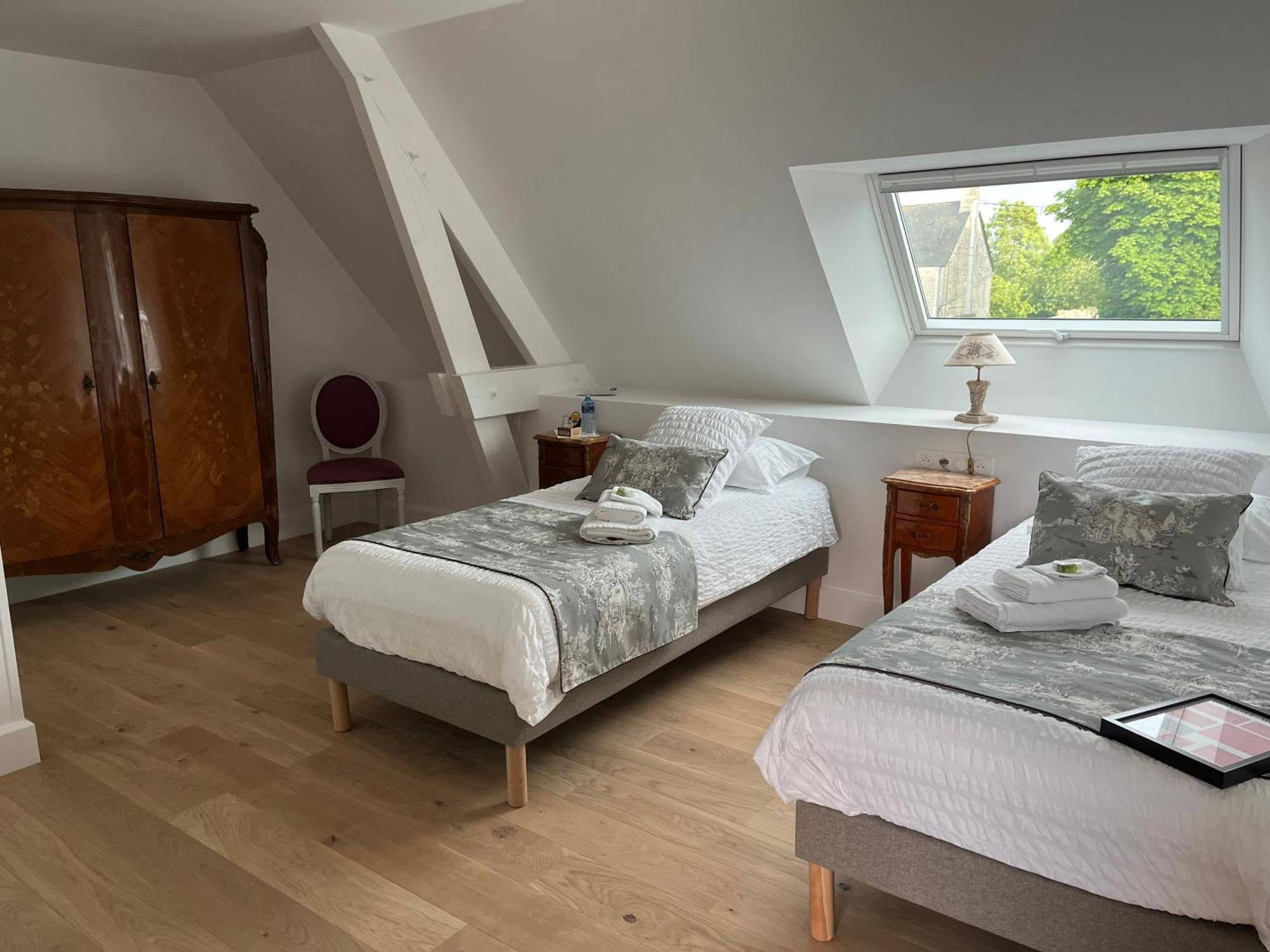 Chambre D'Hotes Le Domaine De La Vallee Saint-Martin-de-Varreville Εξωτερικό φωτογραφία